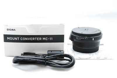 [Mint] SIGMA MC-11 Mount Converter Lens w/Box Canon EF to SONY E mount 567
