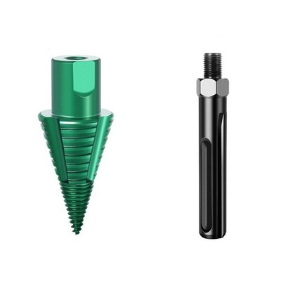 Firewood Splitter Drill Bit For SDS Max Shank With Quick Release Head for Wood
