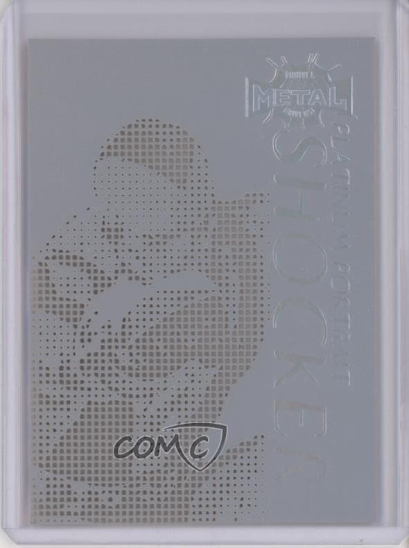 2022 Upper Deck Marvel Metal Universe Spider-Man Platinum Portraits Shocker ob9