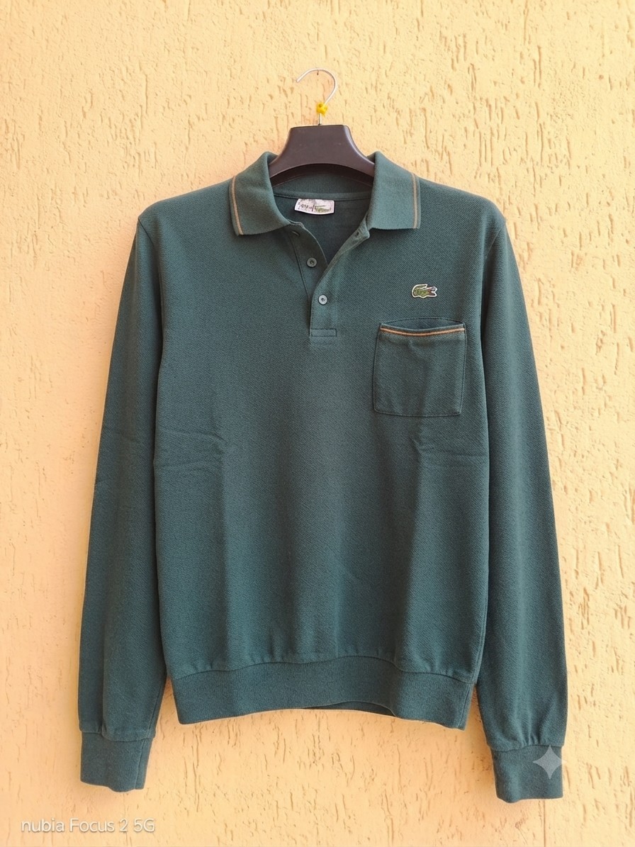 Polo/Pullover Vintage Chemise Lacoste Originale Anni '70/'80 - Made in France