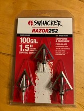 Swhacker Razor 252 Broadheads 100 gr. 3 pk.