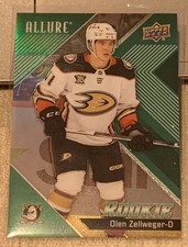 2024-25 Upper Deck Allure - Green Rookies Olen Zellweger #106 (RC). 99/99 🔥💥