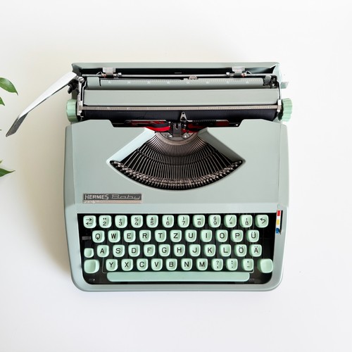 Hermes Baby | Typewriter | 1950s | Serviced | Mint  | UPS 3 day