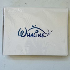 Whaline Blue Floral Thank You Cards 50 Pack Gold Foil Envelopes