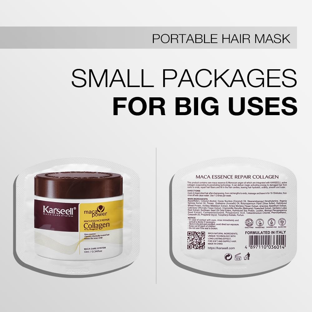 Karseell Collagen Hair Treatment Deep Repair Conditioning Argan Oil Collagen Hai