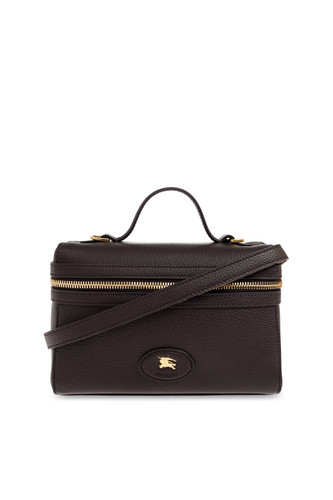 BURBERRY Horseshoe Peat Sand Top Handle Bag New & Authentic