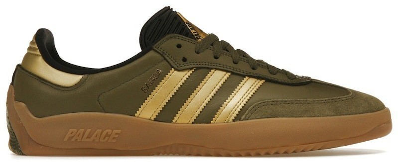 はずみ Size 10 - Palace x adidas Puig Samba Olive Gold for sale online | eBay