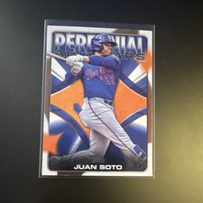 Topps Perennial All-Stars Juan Soto Insert #PAS-12 Mets Baseball Card