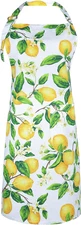 Thick Lemon Cotton Women's Kitchen Apron Adjustable Lemon Apron Cooking Bakin...