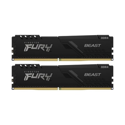 Kingston FURY Beast 16 GB (2x8GB) DDR4-3200 PC4-25600U KF432C16BB/8   #329426