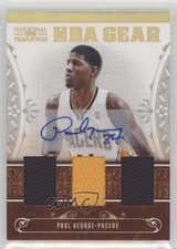 2010 Playoff National Treasures Trios Signatures 18/30 Paul George #20 Auto 7y2