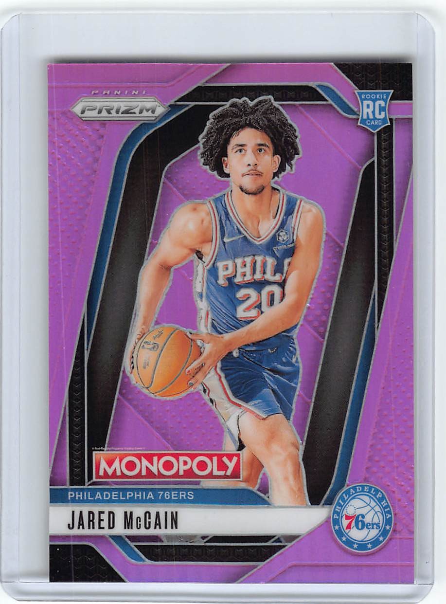 2024-25 Panini Prizm Monopoly #3 Jared McCain Pink Prizms #/199
