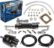 OUTBOARD HYDRAULIC STEERING SYSTEM KIT BOAT MARINE UP 350HP