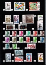 timbres oblitérés à l'unité au choix du n°2178 à 2298 - années 1982 et 1983