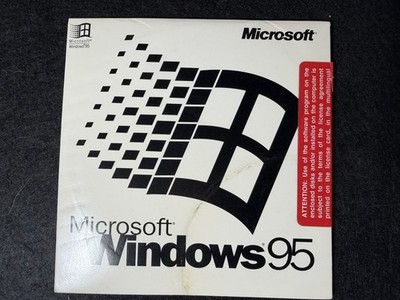 VTG Microsoft Windows 95 Installation CD-Rom Sealed