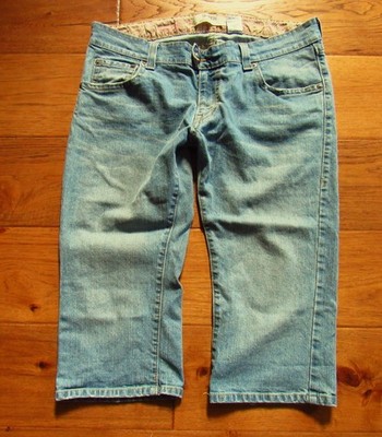 Vtg 2000's Levi's 504 Slouch Blue Denim Jeans Women's 17 Big Buttons 42'' x 21''