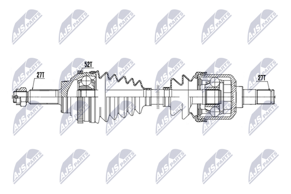 NTY NPW-HY-657 Antriebswelle Vorne Links FüR Hyundai-image