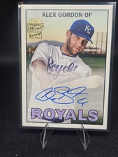 2025 Topps Archives - 1967 Fan Favorites Autographs Alex Gordon #67FFA-AG (AU)
