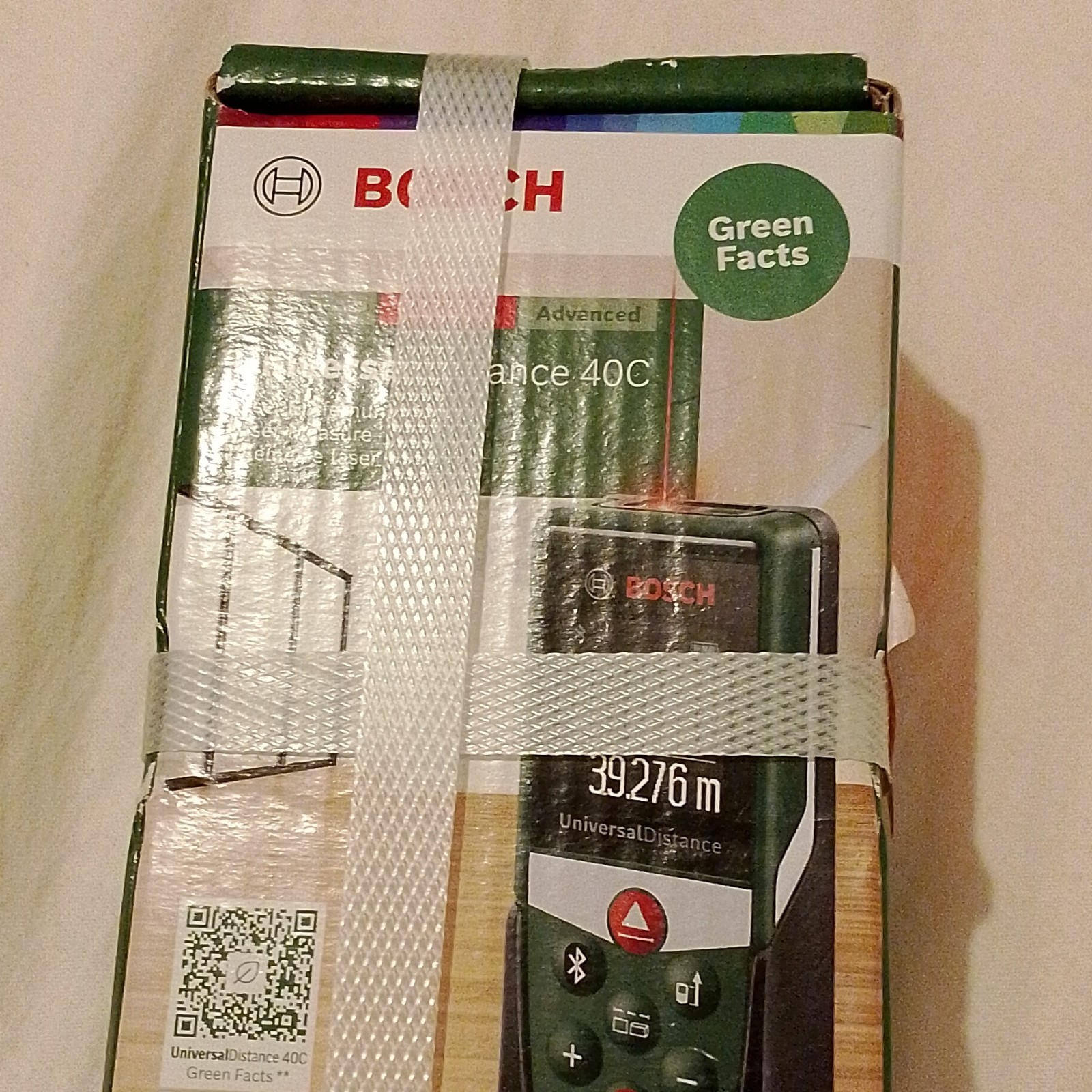 보쉬 유니버설디스턴스 40C 블루투스 레이저 거리측정기 (40m, 녹색) 2