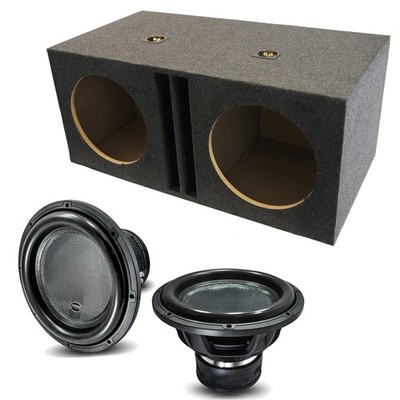 Harmony Audio HA-ML151 Competition Loaded Dual 15'' Sub 6400W Vented SPL Sub Box