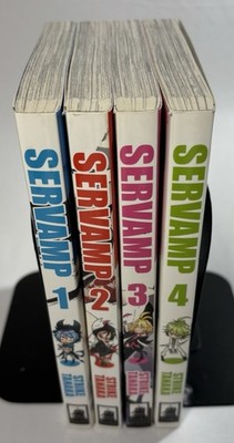 Servamp Volumes 1-4 English Manga Strike Tanaka Seven Seas
