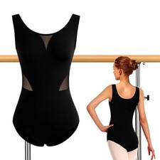 Women's Sleeveless Camisole Ballet Dance Leotards for Adult Gymnastics Dance