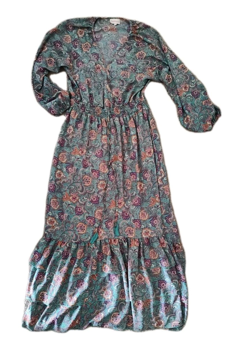 Paisley Long Sleeve Regular Size Maxi Dresses for Women for sale | eBay