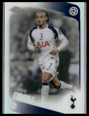 2025-26 Topps Chrome UEFA #85 Xavi Simons Refractor (i21323)