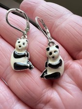 Panda Bear Earrings