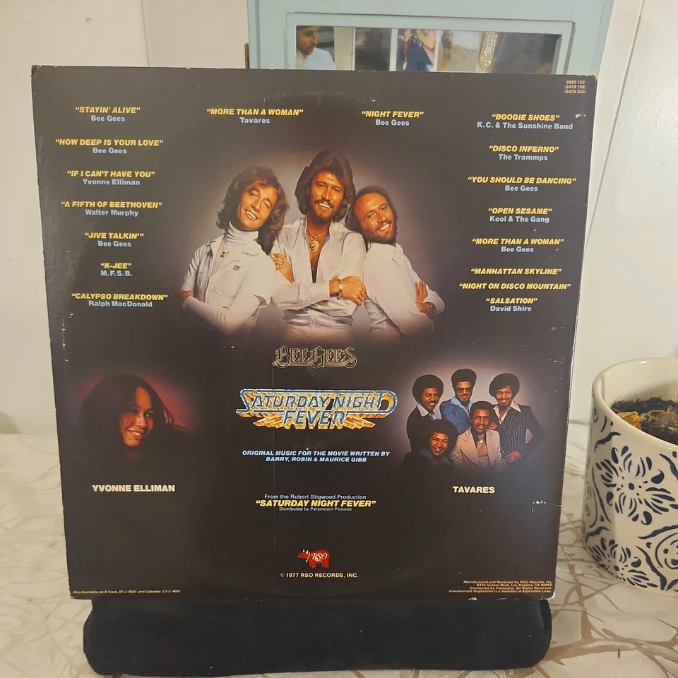 Saturday Night Fever Original Soundtrack 1977 Complete W/OG Sleeves Nice Copy! - Image 2 of 4