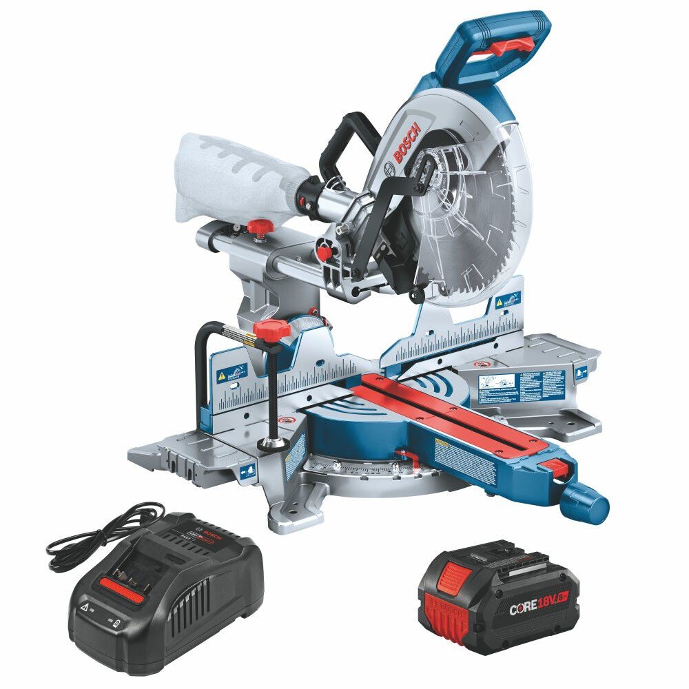 Bosch 18V 10 Inch Slide Miter Saw Kit Refurbished