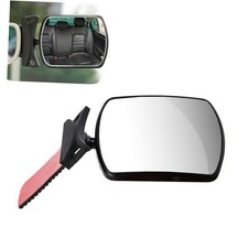 Baby Car Interior Rearview Mirror, Rotatable Wide Angle Convex Mirror for