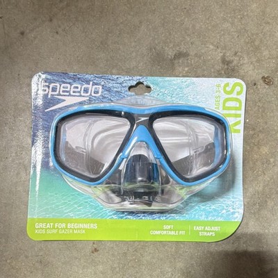 Speedo Kids Surf Gazer Mask Cyber Turq Ages 3-6 One Size MPN 091118081