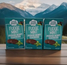 3 Boxes of Oven Baked 9 oz. FUDGE MINT Cookies Like Girl Scout Exp. 1/2026 Lot