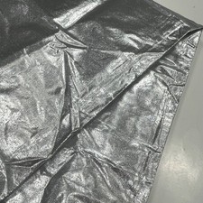 Metallic SILVER tissue Lame' 2 3/8 yards x 42" fabric