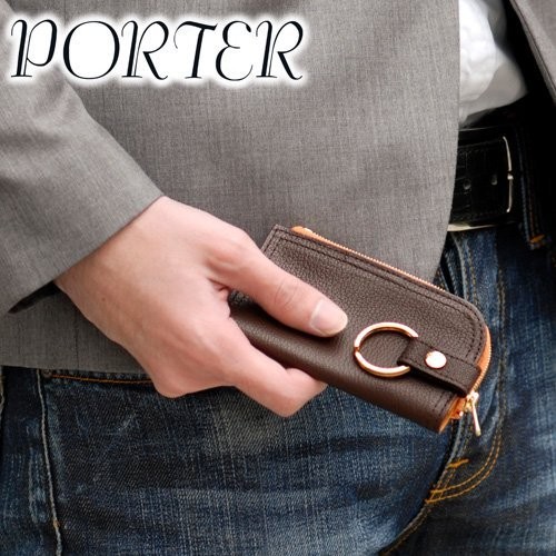 PORTER DOUBLE Key Case 129-06014 4.Navy | eBay