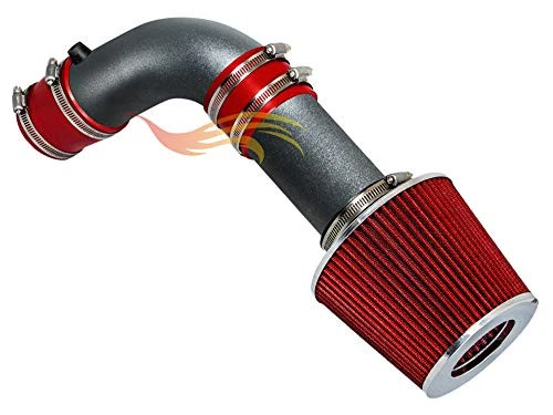 Kit de admisión de aire BCP RW ROJO para Acura TSX 2004-2007 sedán 2,4 L 4 cilindros Ram + filtro Foto 3 de 4