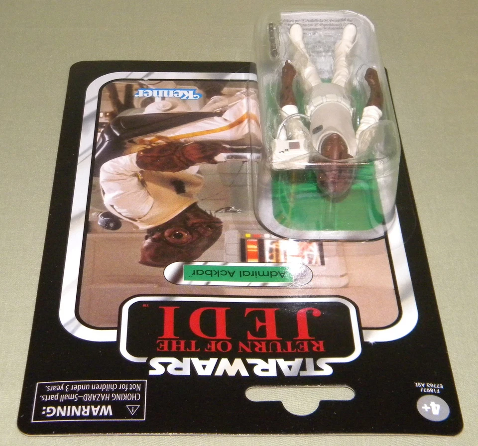 ADMIRAL ACKBAR VC22 Return of the Jedi Star Wars Vintage Line 3.75" 2021 - Image 4 of 4