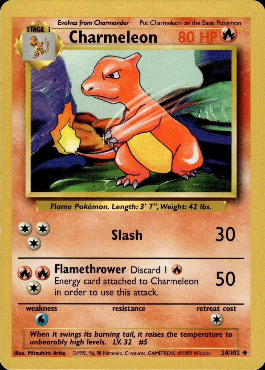 charmeleon pokemon card stage 1 Buy | Hidden Fates have for any trading card enthusiast. Stage 1 Charmeleon HP 90