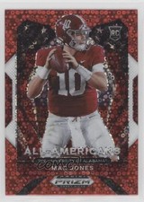 2021 Panini Prizm Draft Picks All-American Red Circles Mac Jones #183 05ky