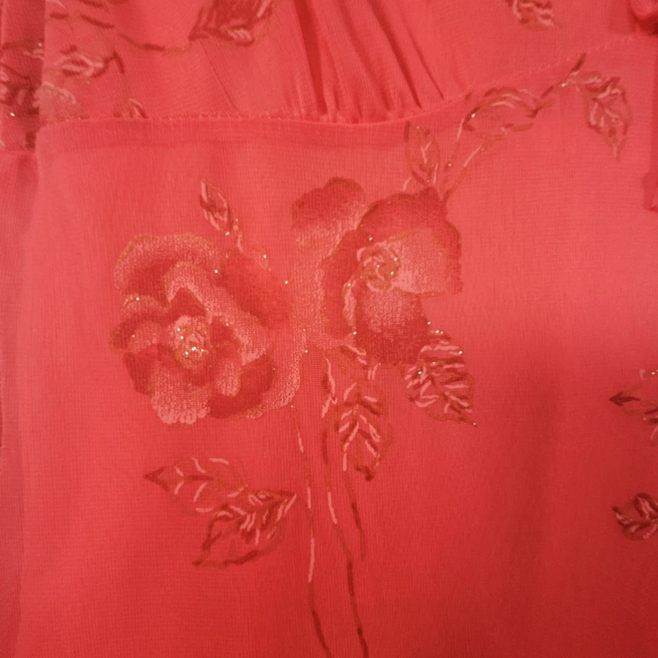 Vestido De Colección Byer Too Sin Mangas Para Mujer M Hada Floral Y2K Babydoll Lechera Años 90 Foto 4 de 4