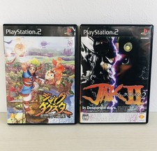 PS2 Jak X Daxter 1 Jak II Jak X Daxter set di 2 giochi Giappone