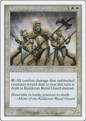 NM - Kjeldoran Royal Guard [7ED - 23] 7th Edition