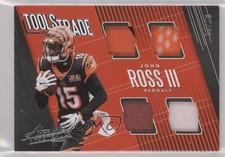 2018 Panini Absolute Tools of the Trade Quad /60 John Ross III #TQ-JR fl4