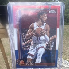 Topps 2024-25 Chrome Ryan Dunn Phoenix Suns RC Rookie Card #178. rookie card picture
