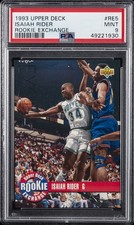 1993 UD ROOKIE EXCHANGE #RE5 ISAIAH RIDER PSA 9