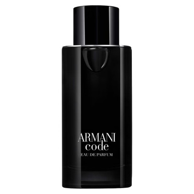 Giorgio Armani Code Eau De Parfum Rechargeable Refillable Spray 125ml