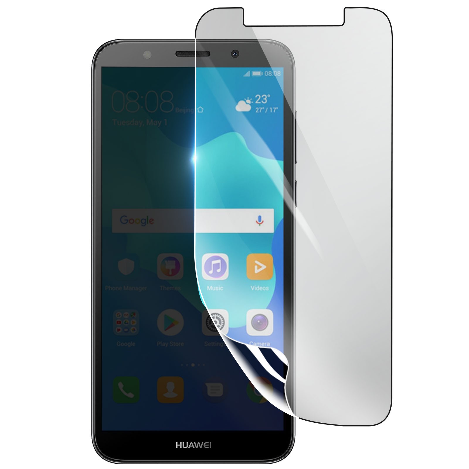 Protection écran antichoc pour Huawei Y5 2018 idéale pour un usage quotidien
