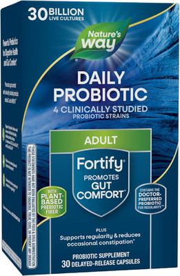 Fortify Daily Probiotic with Prebiotic for Men and Women, Probiotics for Immu...