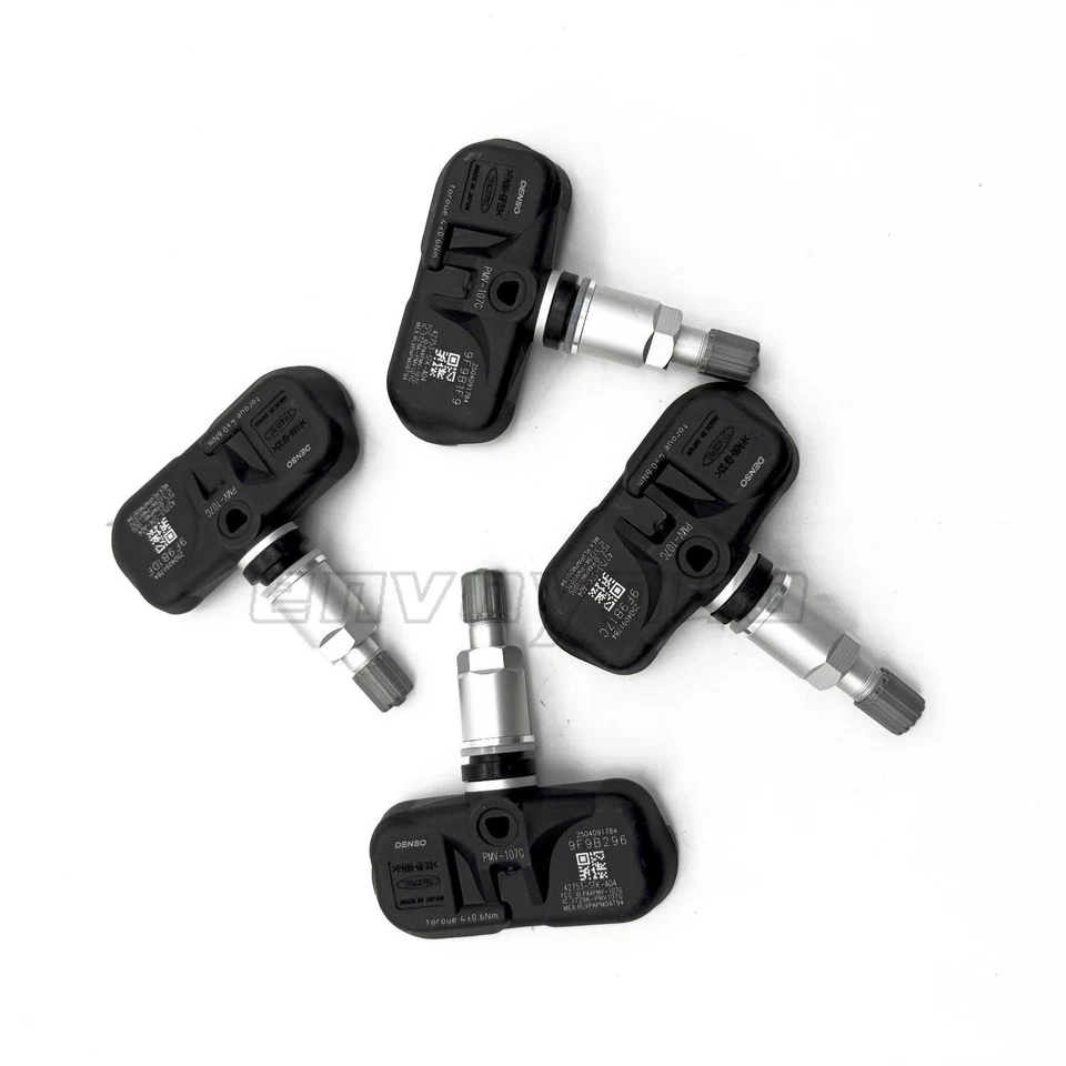 4x DENSO 42753-STK-A04 Tire Pressure Sensor TPMS For Honda Pilot Alloy Acura - Image 3 of 4